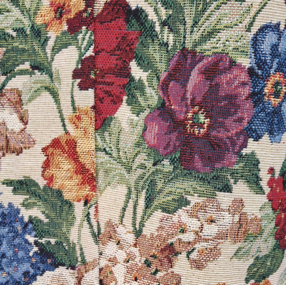 Davi & Dani Floral Tapestry Pants – Size Small – Boho Barrel Leg - Picture 6 of 13